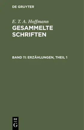 Hoffmann | Erzählungen, Theil 1 | E-Book | sack.de