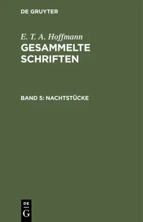 Hoffmann |  Nachtstücke | eBook | Sack Fachmedien