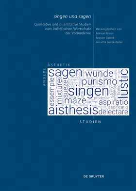 Braun / Darilek / Gerok-Reiter | "singen und sagen" | Buch | 978-3-11-140550-6 | sack.de