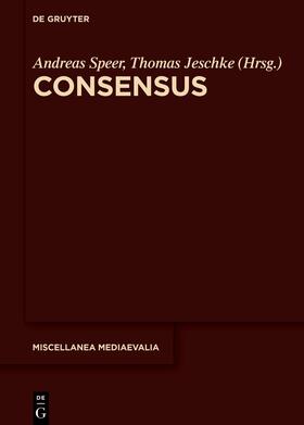 Speer / Jeschke |  Consensus | Buch |  Sack Fachmedien