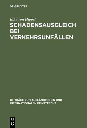 Hippel |  Schadensausgleich bei Verkehrsunfällen | eBook | Sack Fachmedien