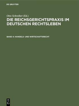 Schreiber |  Handels- und Wirtschaftsrecht | eBook | Sack Fachmedien