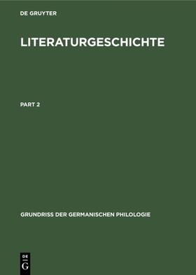 Literaturgeschichte | E-Book | sack.de