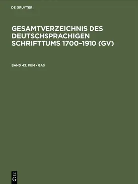 Schmuck / Gorzny / Geils |  Fum - Gas | eBook | Sack Fachmedien