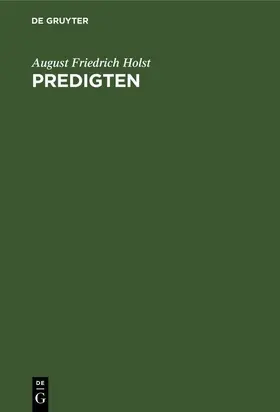 Holst |  Predigten | eBook | Sack Fachmedien