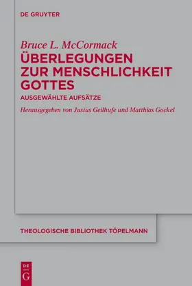 McCormack / Geilhufe / Gockel |  Überlegungen zur Menschlichkeit Gottes | eBook | Sack Fachmedien