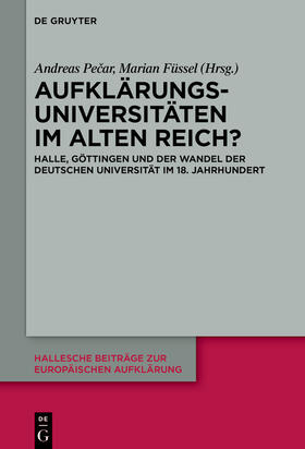 Pecar / Pecar / Füssel |  Aufklärungsuniversitäten im Alten Reich? | Buch |  Sack Fachmedien