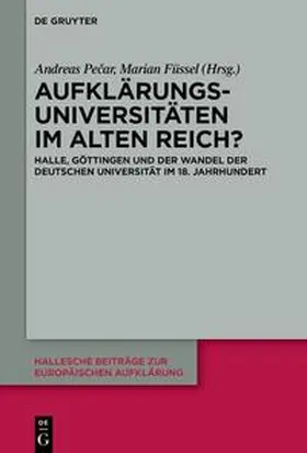 Pecar / Pecar / Füssel |  Aufklärungsuniversitäten im Alten Reich? | eBook | Sack Fachmedien