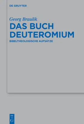 Braulik |  Das Buch Deuteromium | Buch |  Sack Fachmedien