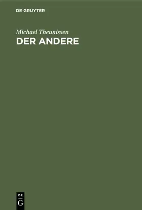 Theunissen |  Der Andere | eBook | Sack Fachmedien