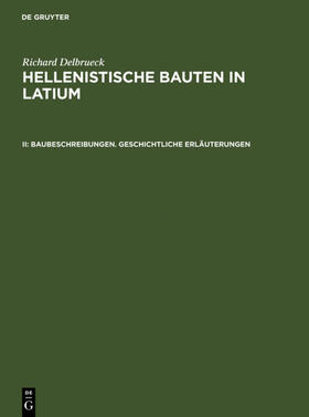 Delbrück |  Baubeschreibungen. Geschichtliche Erläuterungen | eBook | Sack Fachmedien