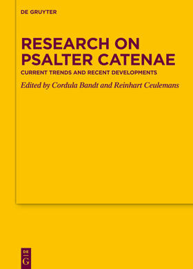 Bandt / Ceulemans |  Research on Psalter Catenae | eBook | Sack Fachmedien