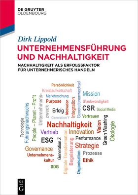 Lippold |  Unternehmensführung und Nachhaltigkeit | Buch |  Sack Fachmedien