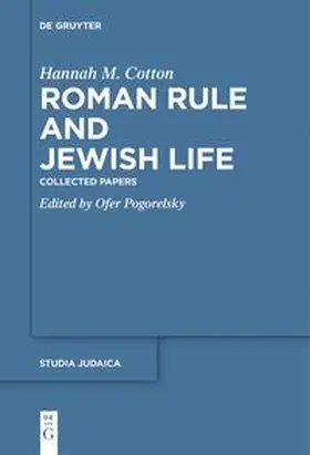 Cotton / Pogorelsky |  Roman Rule and Jewish Life | Buch |  Sack Fachmedien