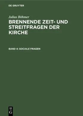 Böhmer |  Sociale Fragen | eBook | Sack Fachmedien