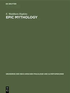 Hopkins |  Epic Mythology | eBook | Sack Fachmedien