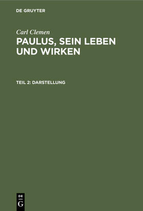 Clemen |  Darstellung | eBook | Sack Fachmedien