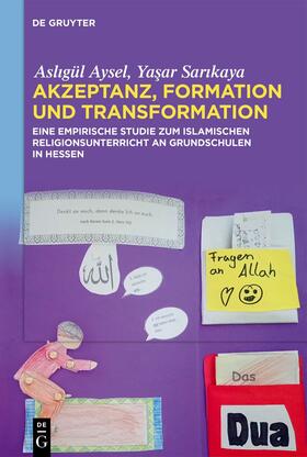 Aysel / Sarikaya / Sarikaya |  Akzeptanz, Formation und Transformation | Buch |  Sack Fachmedien