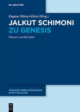 Börner-Klein |  Jalkut Schimoni zu Genesis | Buch |  Sack Fachmedien