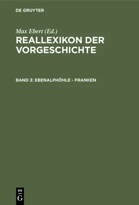 Ebert |  Ebenalphöhle - Franken | eBook | Sack Fachmedien