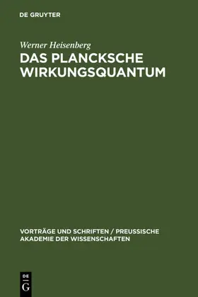 Heisenberg |  Das Plancksche Wirkungsquantum | eBook | Sack Fachmedien