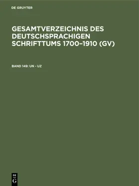 Schmuck / Gorzny / Geils |  Un - Uz | eBook | Sack Fachmedien