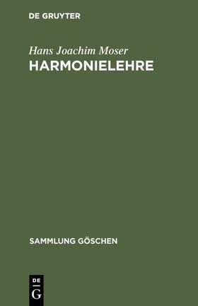 Moser |  Harmonielehre | eBook | Sack Fachmedien