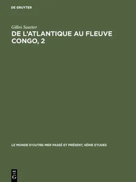 Sautter |  De l'Atlantique au fleuve Congo, 2 | eBook | Sack Fachmedien