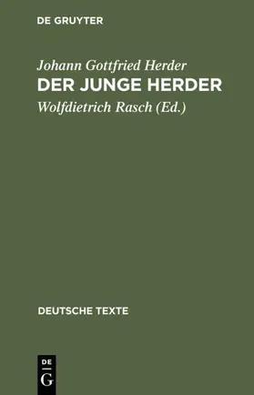 Herder / Rasch |  Der junge Herder | eBook | Sack Fachmedien