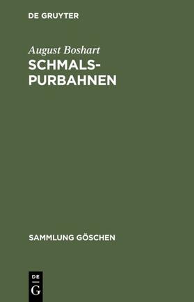 Boshart |  Schmalspurbahnen | eBook | Sack Fachmedien