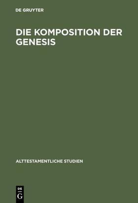  Die Komposition der Genesis | eBook | Sack Fachmedien