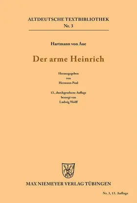 Hartmann / Paul / Wolff |  Der arme Heinrich | eBook | Sack Fachmedien