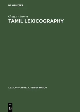 James |  Tamil lexicography | eBook | Sack Fachmedien