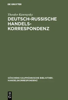 Kawraysky |  Deutsch-russische Handelskorrespondenz | eBook | Sack Fachmedien