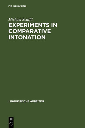 Scuffil |  Experiments in Comparative Intonation | eBook | Sack Fachmedien