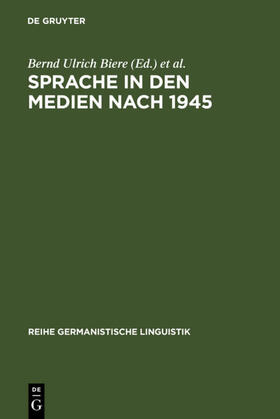 Biere / Henne |  Sprache in den Medien nach 1945 | eBook | Sack Fachmedien