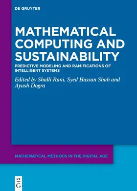 Rani / Shah / Dogra |  Mathematical Computing and Sustainability | Buch |  Sack Fachmedien