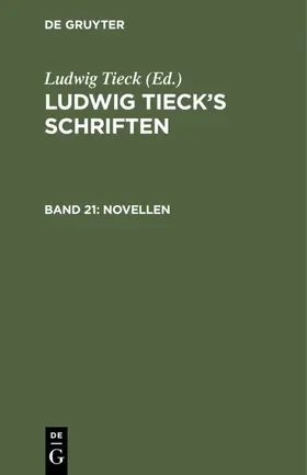 Tieck |  Novellen | eBook | Sack Fachmedien