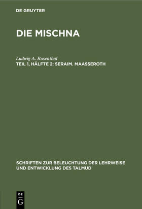 Rosenthal |  Seraim. Maaßeroth | eBook | Sack Fachmedien
