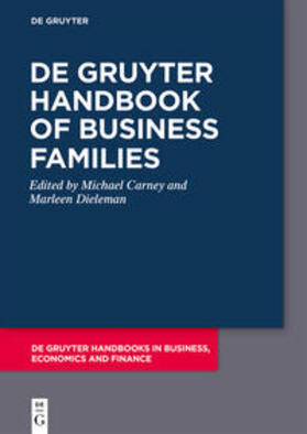 Dieleman / Carney |  De Gruyter Handbook of Business Families | Buch |  Sack Fachmedien