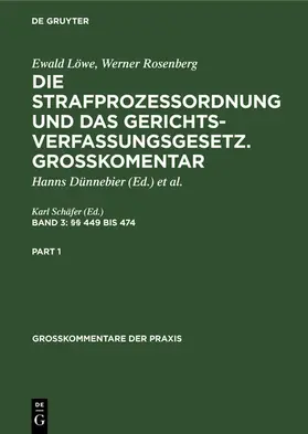 Schäfer |  §§ 449 bis 474 | eBook | Sack Fachmedien