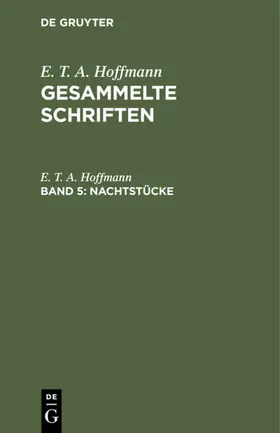 Hoffmann / Hosemann |  Nachtstücke | eBook | Sack Fachmedien