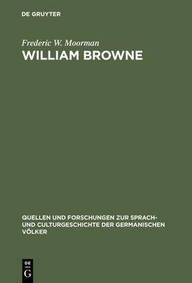 Moorman |  William Browne | eBook | Sack Fachmedien