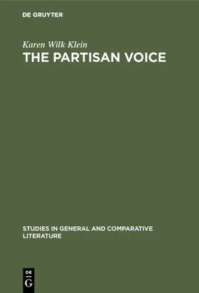 Klein |  The partisan voice | eBook | Sack Fachmedien