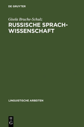 Bruche-Schulz |  Russische Sprachwissenschaft | eBook | Sack Fachmedien