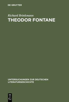 Brinkmann |  Theodor Fontane | eBook | Sack Fachmedien