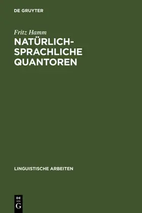 Hamm |  Natürlich-sprachliche Quantoren | eBook | Sack Fachmedien