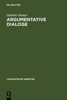 Deimer |  Argumentative Dialoge | eBook | Sack Fachmedien