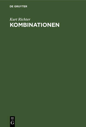 Richter |  Kombinationen | eBook | Sack Fachmedien