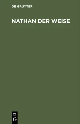  Nathan der Weise | eBook | Sack Fachmedien